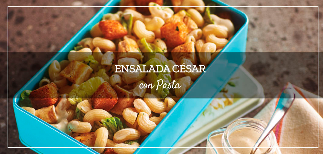 Ensalada César con Pasta