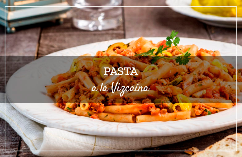 Pasta a la Vizcaína